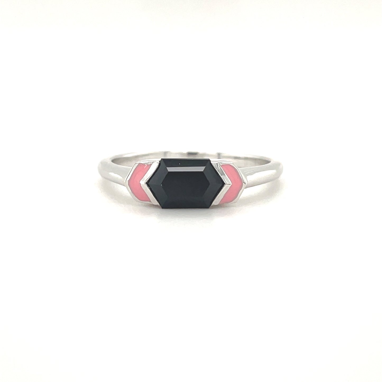 Blushing Ebony Ring