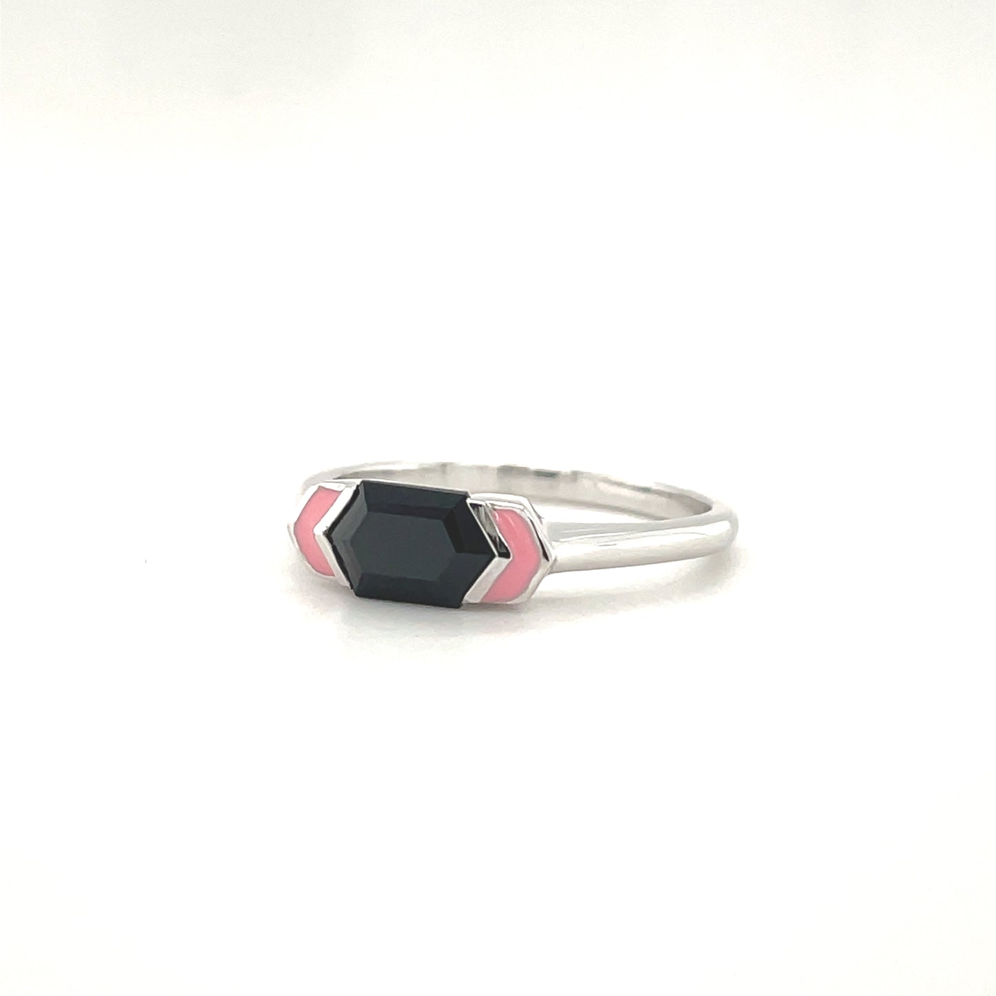 Blushing Ebony Ring