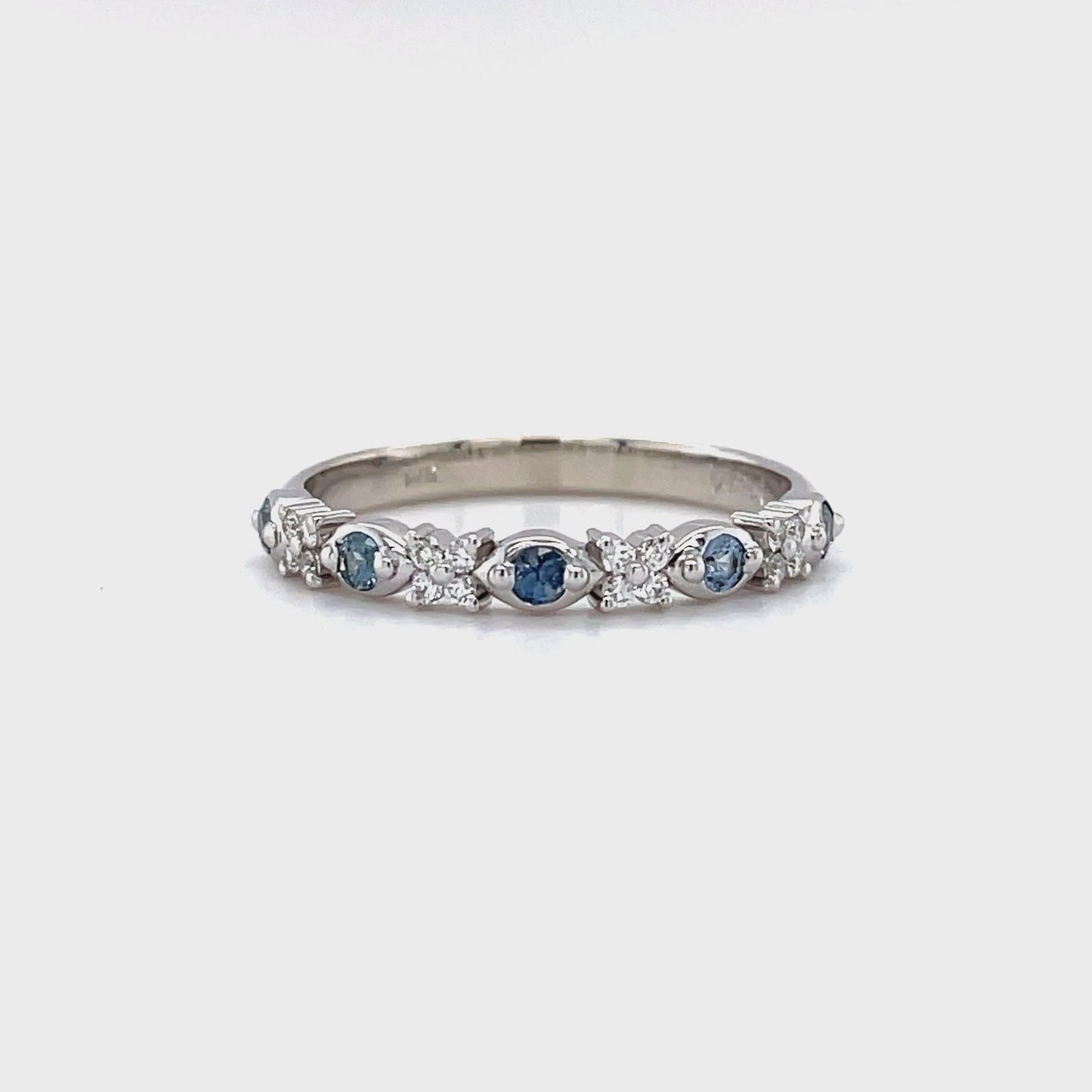Load and play video in Gallery viewer, Cyanus Diamond Band