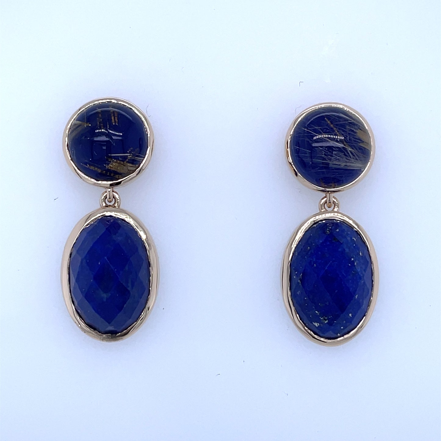 Load image into Gallery viewer, Cerulean Glimmer Earrings
