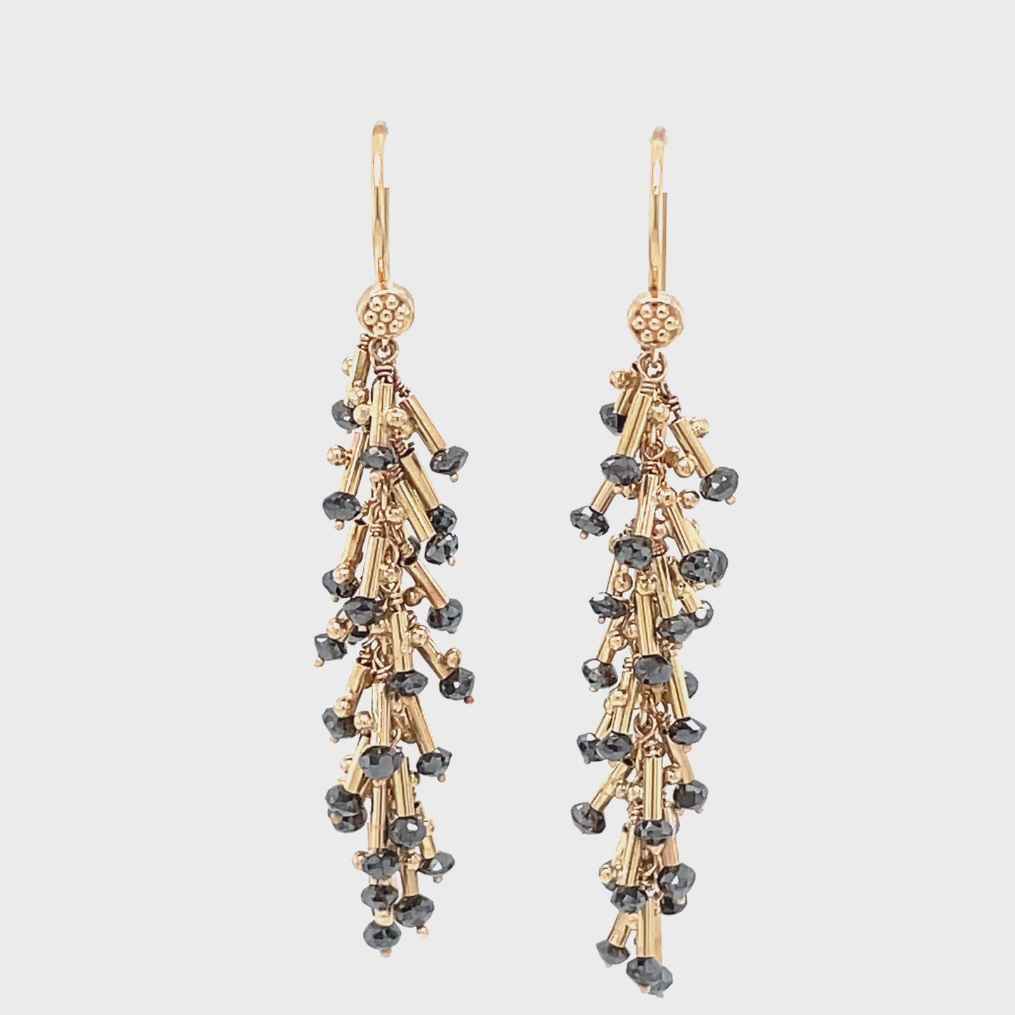 Load and play video in Gallery viewer, Sylvia Drop Earrings
